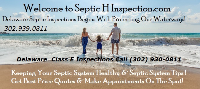 Class H Septic Inspection Online Appointment